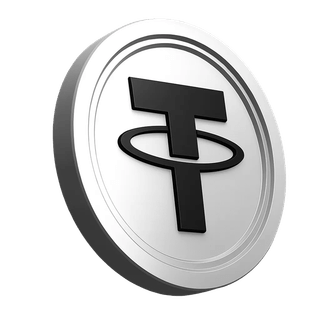 Ícono de la moneda Tether USDT dentro del apartado de confianza de la comunidad de operaciones